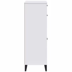 vidaXL Shoe Cabinet Shoe Storage Cupboard Shoe Rack White Engineered Wood - Additional view 5