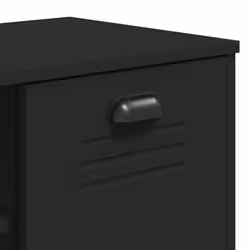 vidaXL Shoe Bench Hall Storage Bench Seat Shoe Rack Black Engineered Wood - Additional view 8