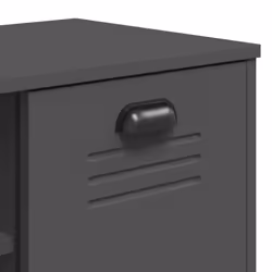 vidaXL Shoe Bench Storage Bench Seat Shoe Rack Anthracite Grey Engineered Wood - Additional view 8