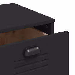vidaXL Sideboard Storage Cupboard Highboard Side Cabinet Black Engineered Wood - Additional view 8
