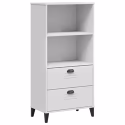 VidaXL 374947, White, Wood, Wood, Plastic, Wood, 600 mm, 350 mm