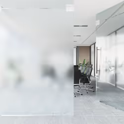 vidaXL Window Film Privacy Door Window Sticker Static Frosted Transparent PVC - grey, 45 x 2000 cm/ 1 pcs