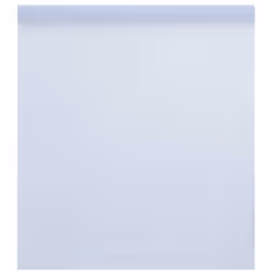 vidaXL Window Film Privacy Door Window Sticker Static Frosted Transparent PVC - white, 45 x 1000 cm/ 1 pcs