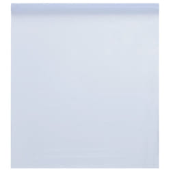 vidaXL Window Film Privacy Door Window Sticker Static Frosted Transparent PVC - white, 45 x 1000 cm/ 1 pcs