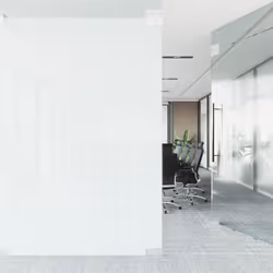 vidaXL Window Film Privacy Door Window Sticker Static Frosted Transparent PVC - white, 45 x 1000 cm/ 1 pcs