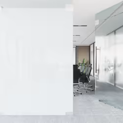 vidaXL Window Film Privacy Door Window Sticker Static Frosted Transparent PVC - white, 45 x 2000 cm/ 1 pcs