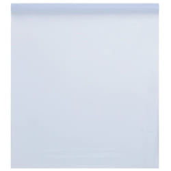 vidaXL Window Film Privacy Door Window Sticker Static Frosted Transparent PVC - white, 60 x 500 cm/ 1 pcs