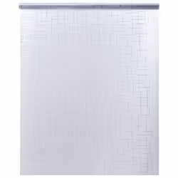 vidaXL Window Film Privacy Window Sticker Glass Film Frosted Star Pattern PVC - star, 90 x 500 cm/ 1 pcs