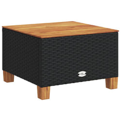 VidaXL 365908 outdoor table Black, Brown