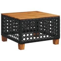 VidaXL 365929 outdoor table Black, Brown