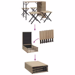 VidaXL 365947 outdoor furniture set - Additional view 8