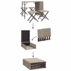 VidaXL 365948 outdoor furniture set - Additional view 8