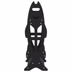 vidaXL Fishing Rod Rack for 16 Rods Fishing Rod Holder Pole Holder Rack Black - Additional view 5