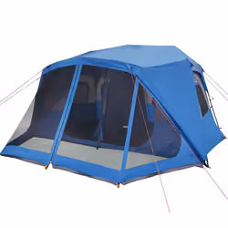 vidaXL Family Tent 10-Person Lightweight Tent Blue Quick Release Waterproof - Additional view 5