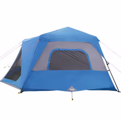 vidaXL Family Tent 10-Person Lightweight Tent Blue Quick Release Waterproof - Additional view 7
