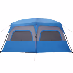 vidaXL Family Tent 10-Person Lightweight Tent Blue Quick Release Waterproof - Additional view 8