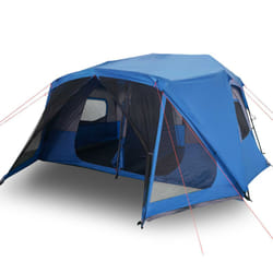 vidaXL Family Tent 10-Person Lightweight Tent Green Quick Release Waterproof