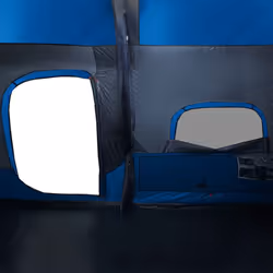 vidaXL Family Tent 9-Person Lightweight Tent Blue Quick Release Waterproof - Additional view 9