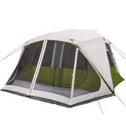 vidaXL Family Tent with LED 10-Person Camping Tent Light Blue Quick Release - Additional view 5