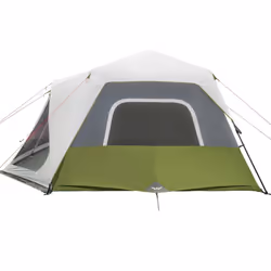 vidaXL Family Tent with LED 10-Person Camping Tent Light Blue Quick Release - Additional view 7