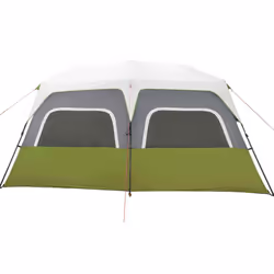 vidaXL Family Tent with LED 10-Person Camping Tent Light Blue Quick Release - Additional view 8