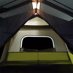 vidaXL Family Tent with LED 10-Person Camping Tent Light Blue Quick Release - Additional view 9