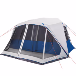 vidaXL Family Tent with LED 10-Person Camping Tent Light Green Quick Release - Additional view 5