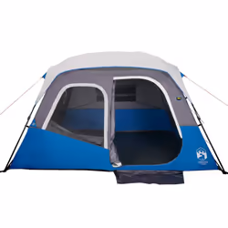 vidaXL Family Tent with LED 6-Person Camping Tent Light Green Quick Release - Additional view 4
