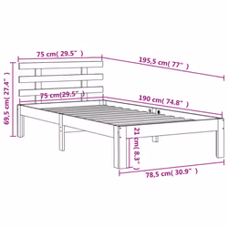VidaXL 844266 bed frame - Additional view 8
