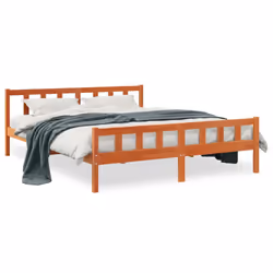 VidaXL 844400, Brown, 185.5 cm, 2.06 m, 69.5 cm, 1800 x 2000 mm, 21 cm