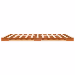 vidaXL Solid Wood Pine Bed Frame Wooden Bed Base Bedstead Mattress Foundation - 140 x 200 cm - Additional view 4