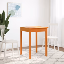 vidaXL Dining Table Kitchen Dining Room Dinner Table Wax Brown Solid Wood Pine - Additional view 2
