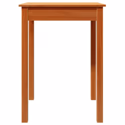 vidaXL Dining Table Kitchen Dining Room Dinner Table Wax Brown Solid Wood Pine - Additional view 4