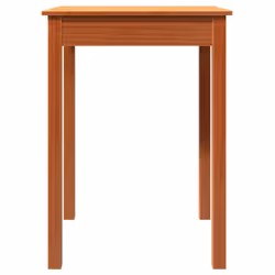 vidaXL Dining Table Kitchen Dining Room Dinner Table Wax Brown Solid Wood Pine - Additional view 5