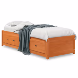 VidaXL 844479, Sofa bed, Brown, Pinewood, 1955 mm, 955 mm, 440 mm