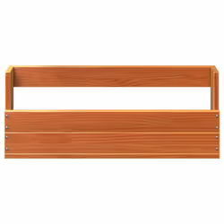 vidaXL Wall-mounted Shoe Racks Shoe Shelf 2 pcs Wax Brown Solid Wood Pine - Additional view 5