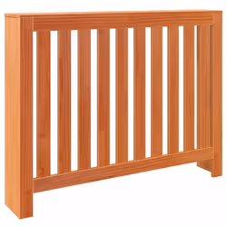 vidaXL Radiator Cover Wooden Heating Cover Radiator Cabinet Solid Wood Pine - 108.5 x 19 x 84 cm