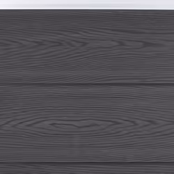 vidaXL Fence Panel Set Patio Fence Board Garden Fence Post Ending Bar Grey WPC - Additional view 4