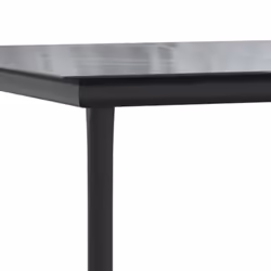 vidaXL Bistro Set 3 Piece with Cushions Bistro Table & Chair Black Poly Rattan - Additional view 6