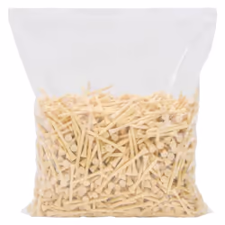 vidaXL Golf Tees Sustainable Durable Strong Tee Peg 1000 pcs 83 mm Bamboo - natural, 83 mm