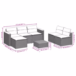 VidaXL 3213538 outdoor furniture set - Additional view 7