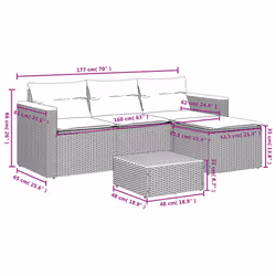 VidaXL 3213538 outdoor furniture set - Additional view 8
