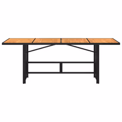 VidaXL 365600 outdoor table Black - Additional view 4