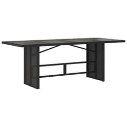 VidaXL 365602 outdoor table Black