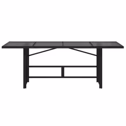 VidaXL 365602 outdoor table Black - Additional view 4