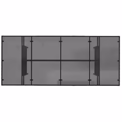VidaXL 365602 outdoor table Black - Additional view 7