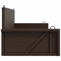 VidaXL 365626 outdoor bench Rattan, Steel - Additional view 5