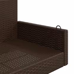VidaXL 365626 outdoor bench Rattan, Steel - Additional view 7