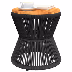 VidaXL 365637 outdoor table Black - Additional view 4