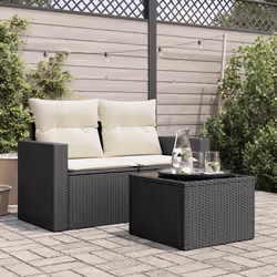 VidaXL 365969 outdoor table Black